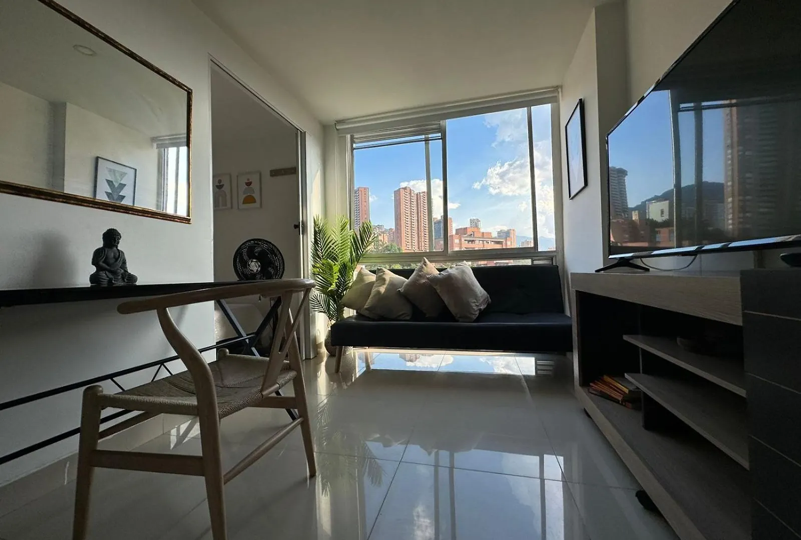Daire Comodo Apto Poblado 2 Habitaciones Medellín